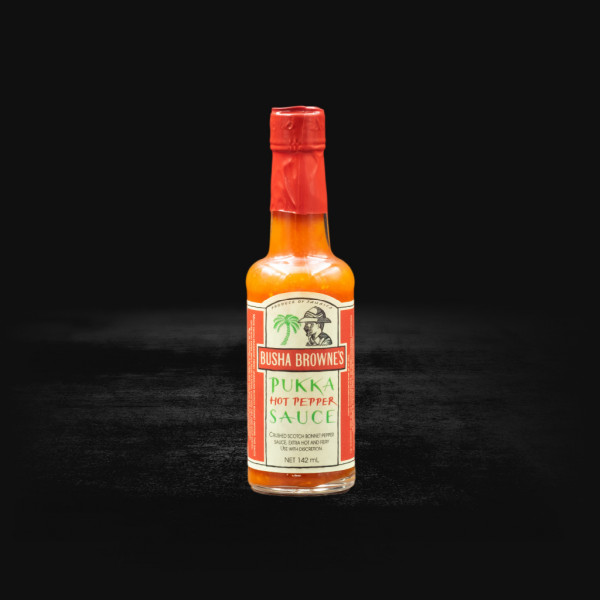 Busha Browne's Pukkah Hot Pepper Sauce 142ml