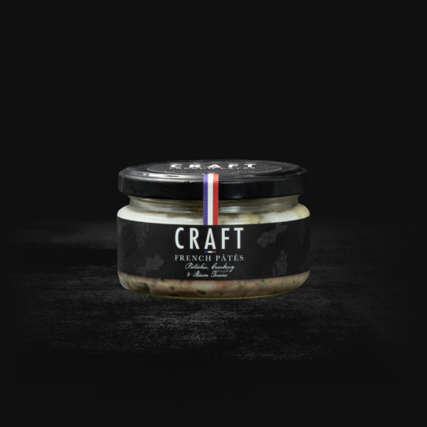 Craft Pate Pistachio Bacon and Cranberry Terrine Jar