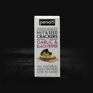 Penati Garlic and Black Pepper Crackers 120gm