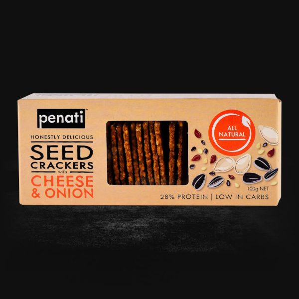 Penati Cheese & Onion Crackers 120g