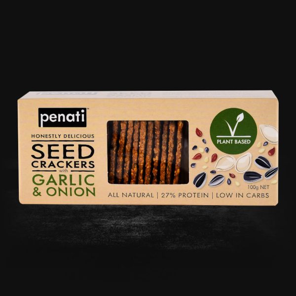 Penati Garlic & Onion Crackers 120g