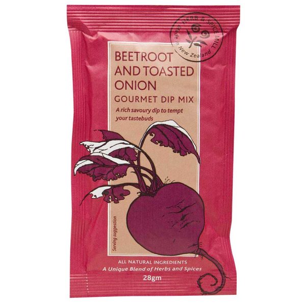 Beetroot and Toasted Onion Dip 28gm