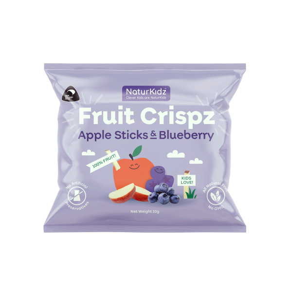 Naturkidz Apple Sticks with Blueberry