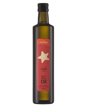 Prenzel Chilli infused Rice Bran Oil - 500ml